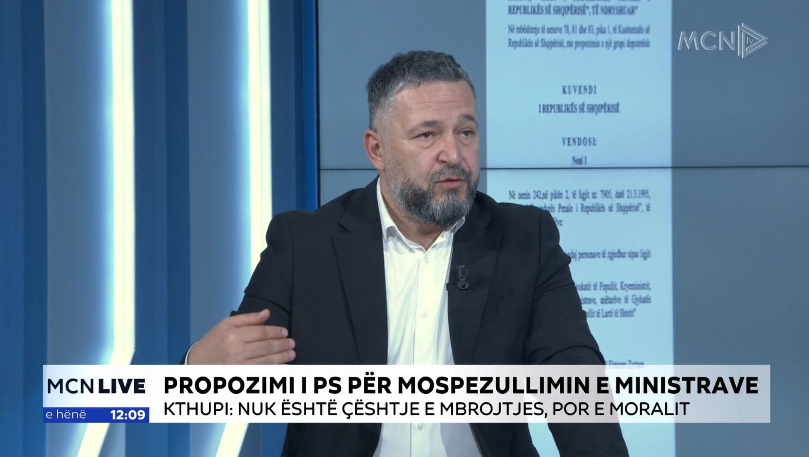 Kthupi: Nuk mund të lejohen personat e akuzuar për korrupsion të ushtrojnë detyrën (VIDEO)