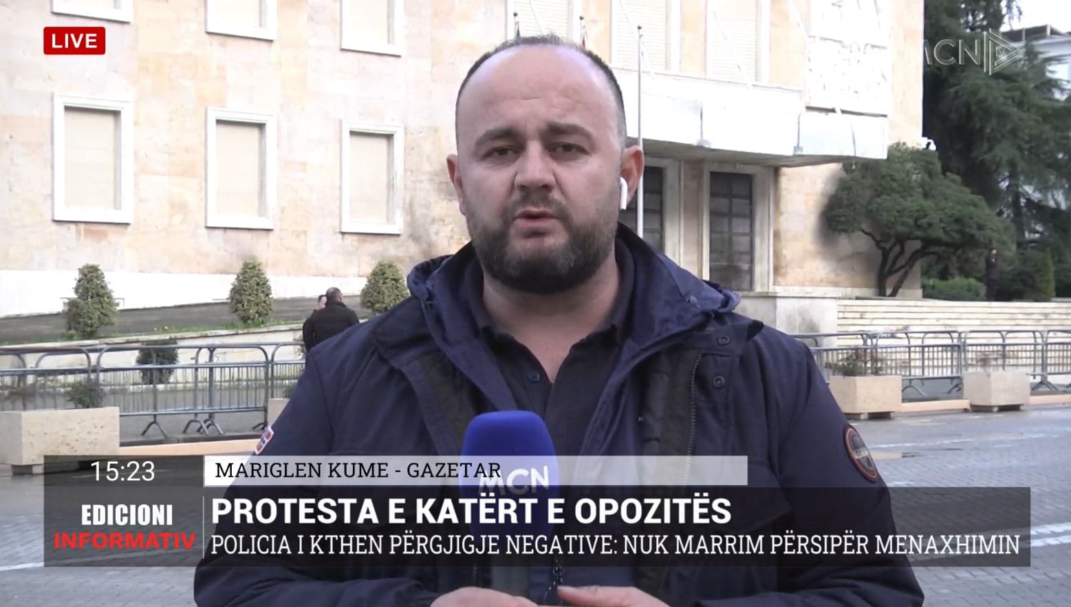 Protesta e opozitës “blindon” Kryeministrisë, pritet sërish molotov