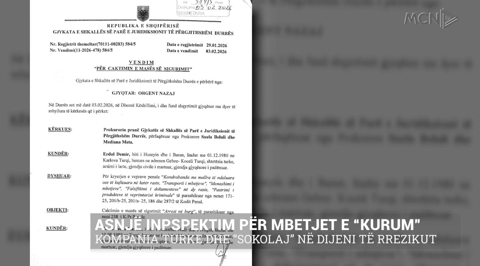 Asnjë inspektim për mbetjet e “Kurum”/ kompania turke dhe “Sokolaj” në dijeni të rrezikut (VIDEO)