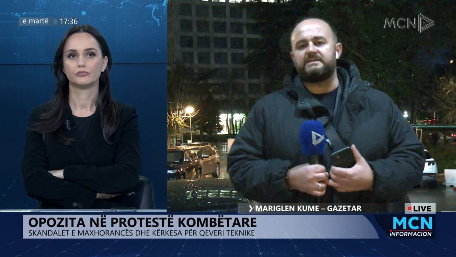 Shiu vonon nisjen e protestës së opozitës, Kume: Forca të shtuara policie dhe automjete me ujë 
