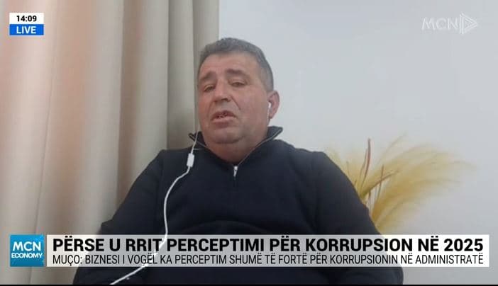 Shqipëria bie në renditjen globale të TI/ Muço: Biznesi i madh dhe institucionet qeveritare faktorë kryesorë për korrupsionin