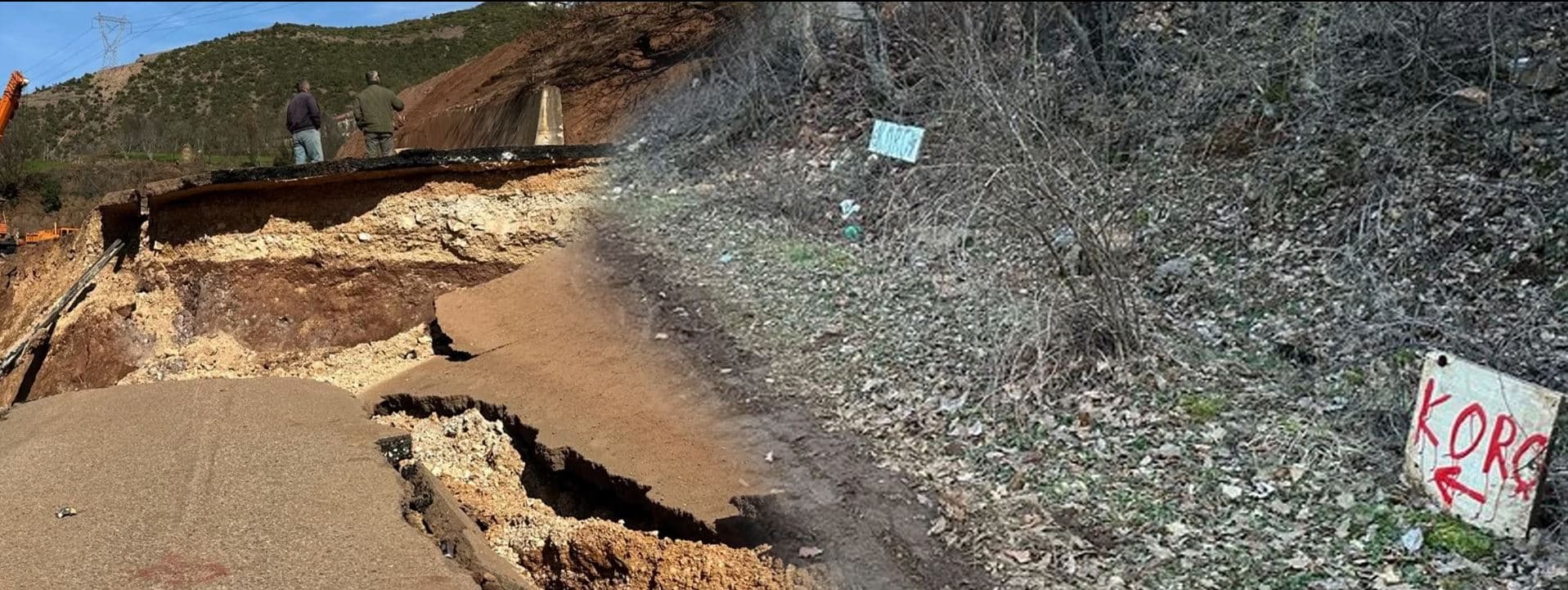 Rruga që ndau shqiptarët/ Në 1940 u ndërtua me standard, në 2026 e mori lumi (VIDEO)