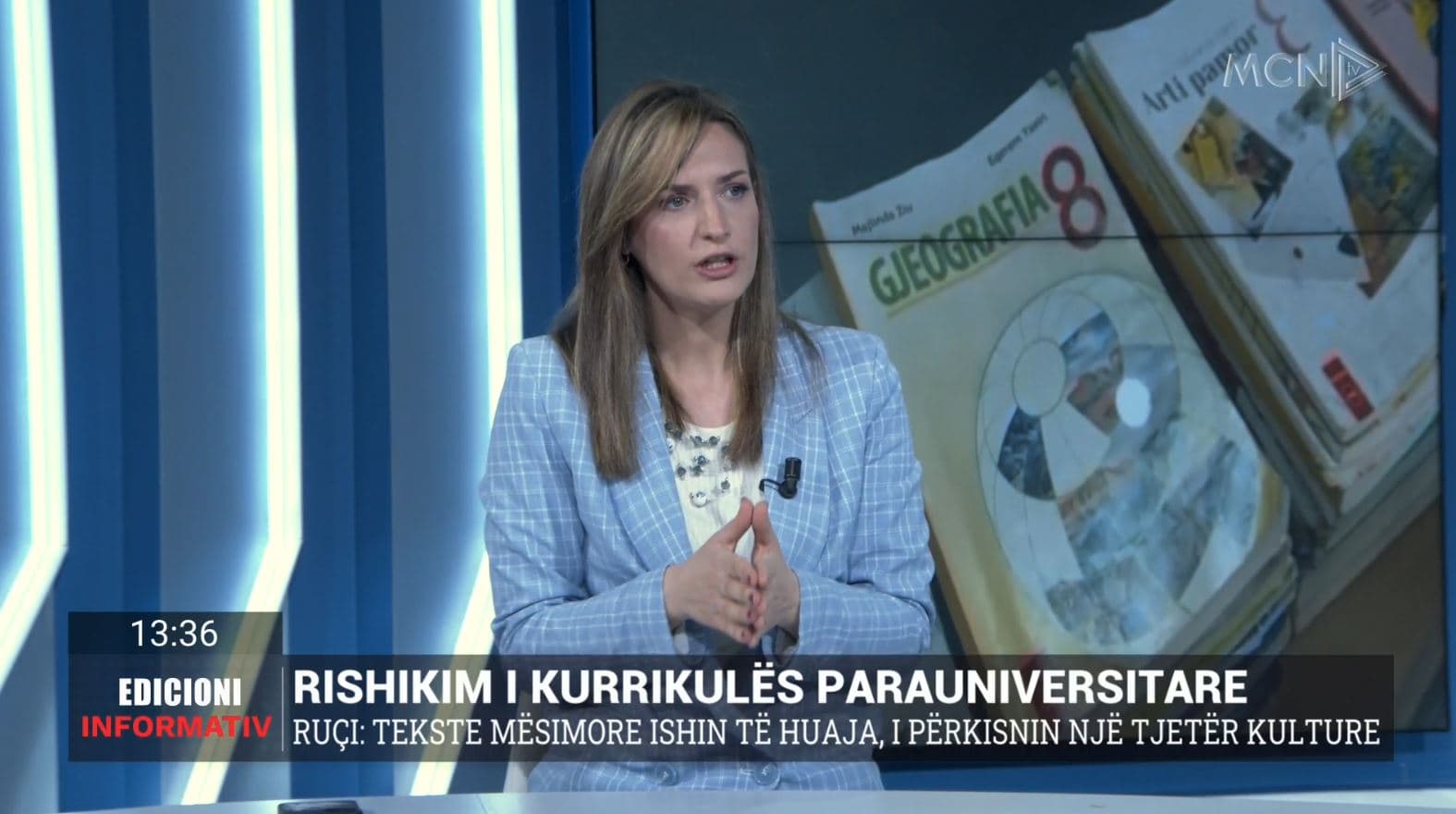 Rishikimi i kurrikulës parauniveristare, Ruçi: Tekste me gabime dhe kopje shabllon (VIDEO)