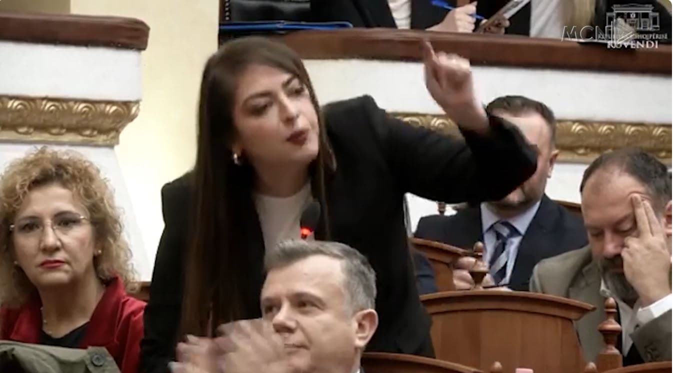Protesta e opozitës “hyn” në Parlament. Sara Mila-Berishës: Djeg Shqipërinë për të pasmet e tua