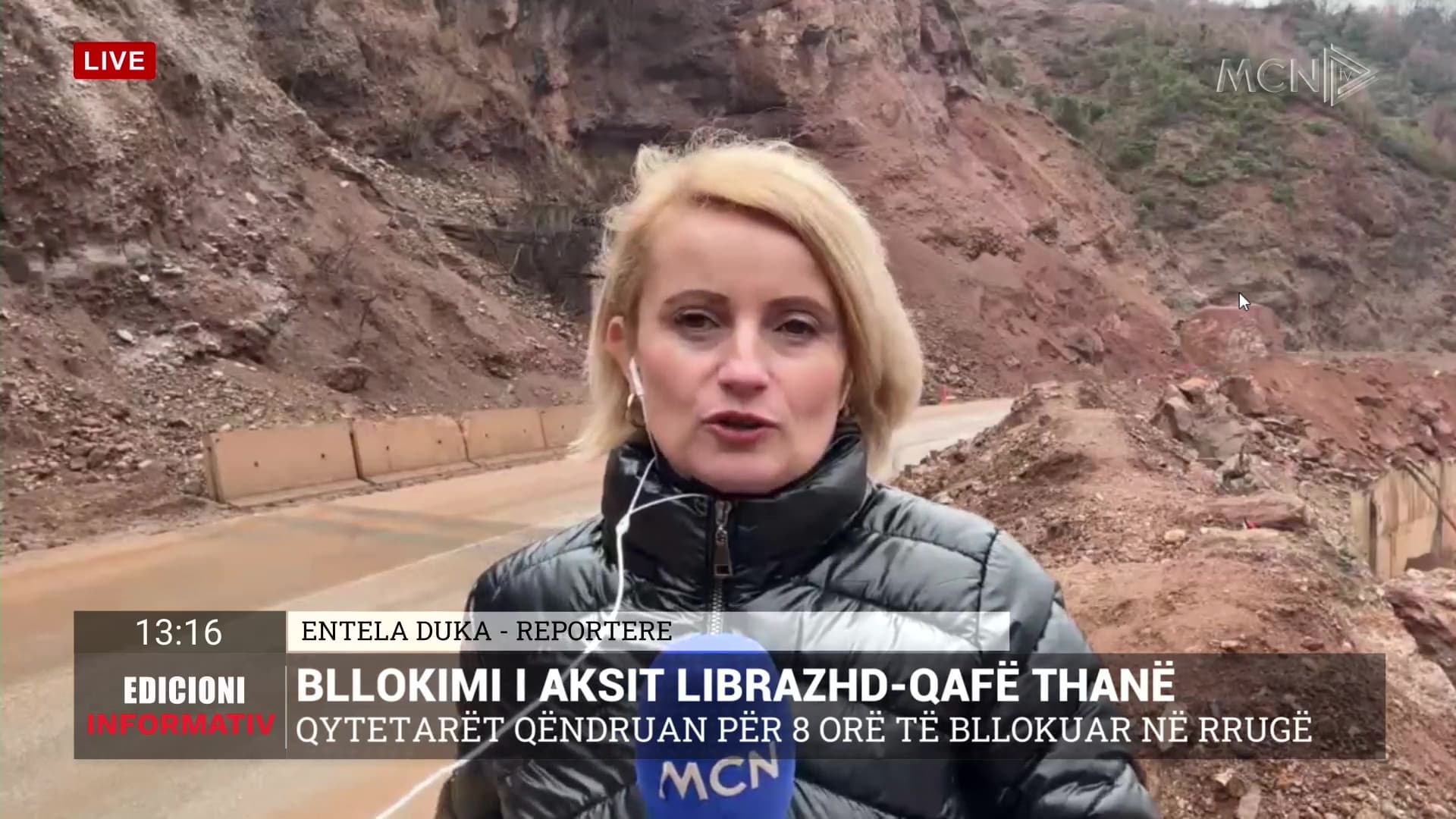 Bllokimi i aksit Librazhd–Përrenjas/ Duka: Rreziku vijon të jetë prezent (VIDEO)