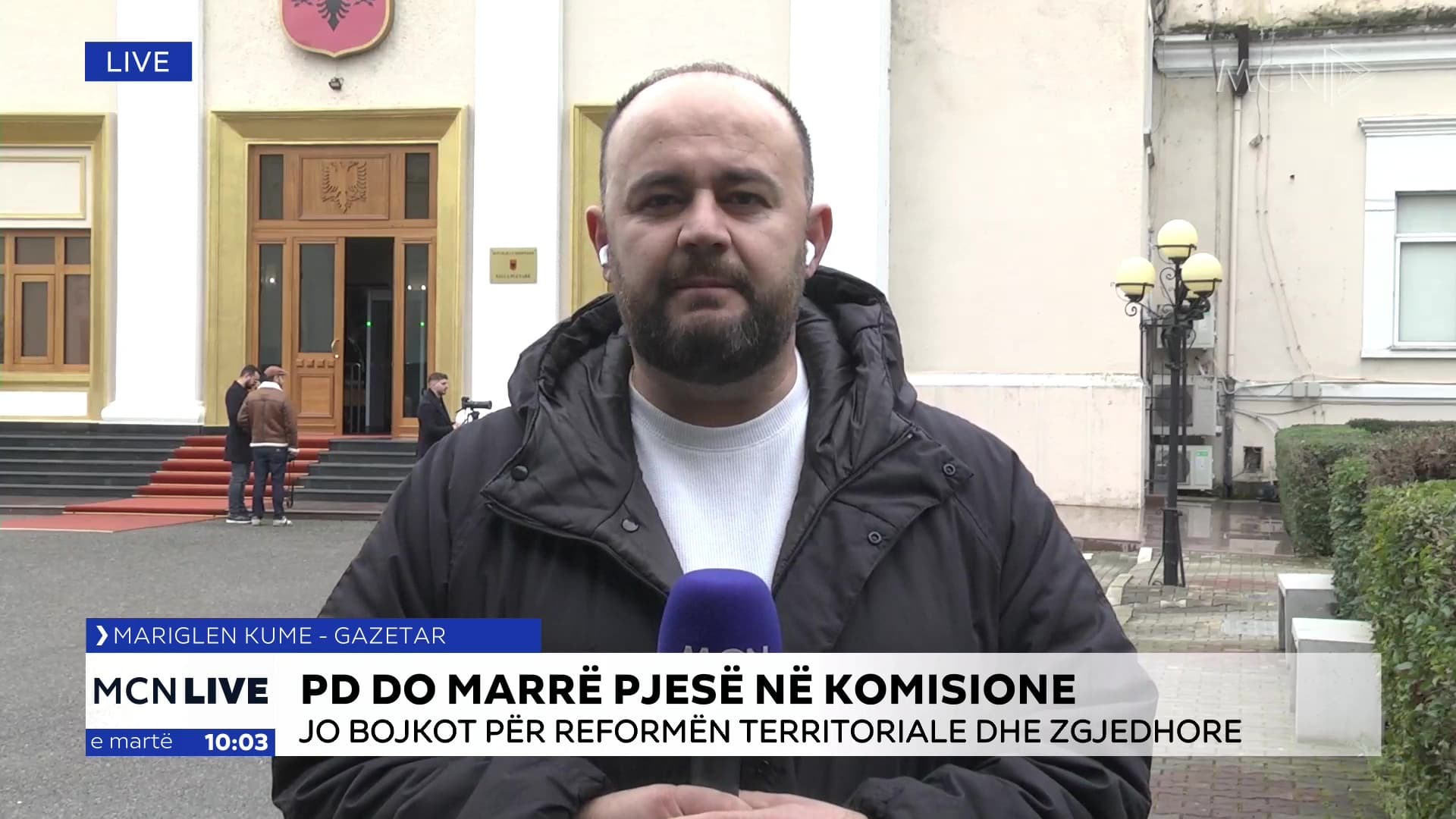 Kume: PD nuk do të bojkotojë Reformën Territoriale dhe Zgjedhore. Projektvendimi me tone të nxehta do të diskutohet sot në Kuvend (VIDEO)