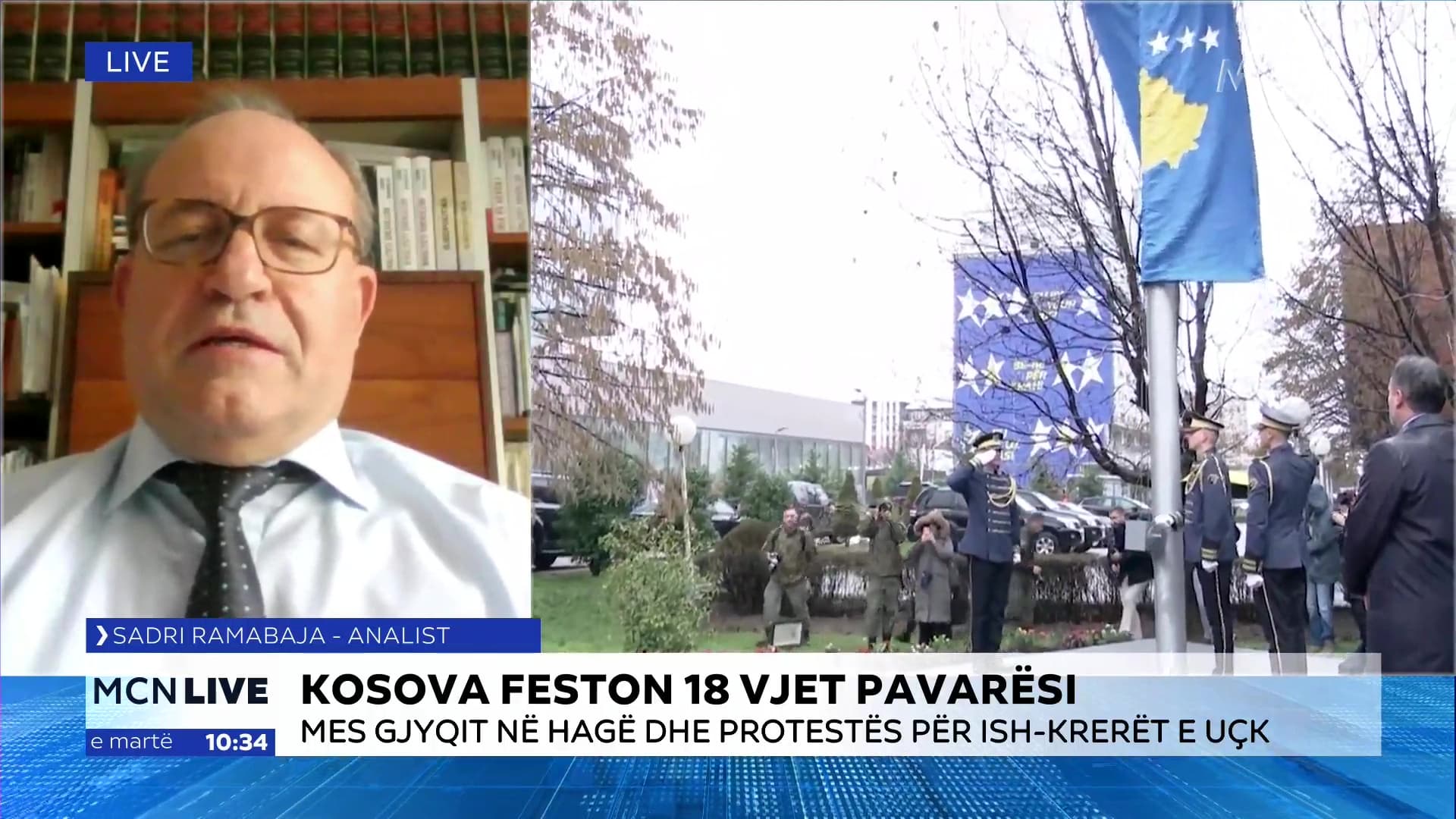 18 vjet shtet/ Ramabaja: Ata që votuan Gjykatën Speciale sot dalin në krye të protestës, reagimi është i vonuar (VIDEO)