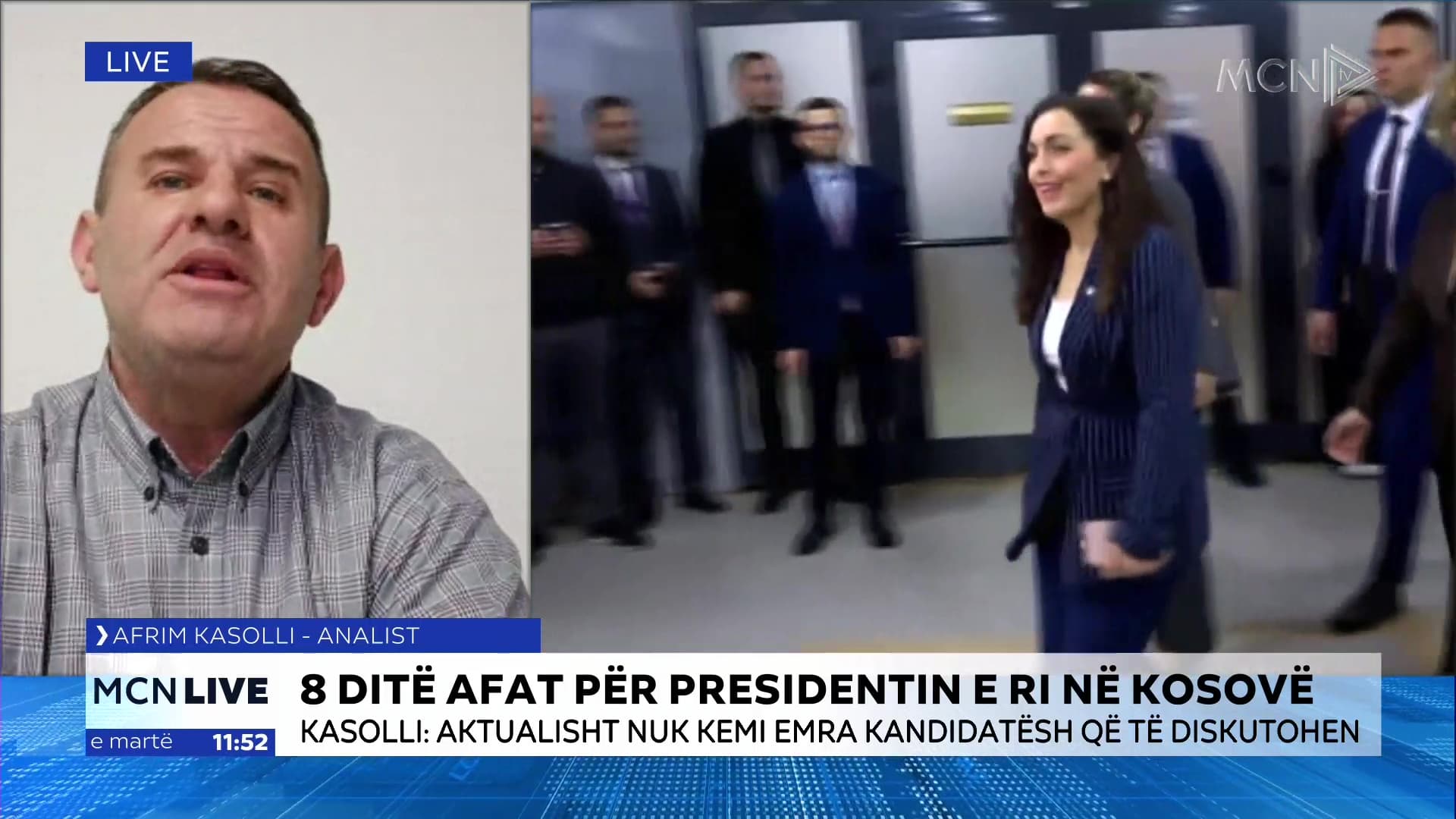 8 ditë afat për presidentin e ri në Kosovë/ Kasolli: Gjasat janë që deri më 5 mars të mos arrihet pajtimi mes subjekteve politike (VIDEO)