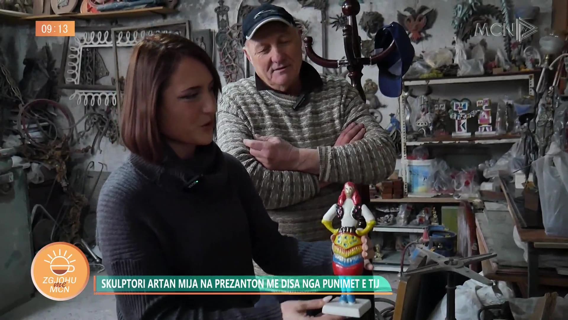 Paradite infermier, pasdite skulptor/ Historia e Artan Mujës, i pasionuar pas skulpturave antike