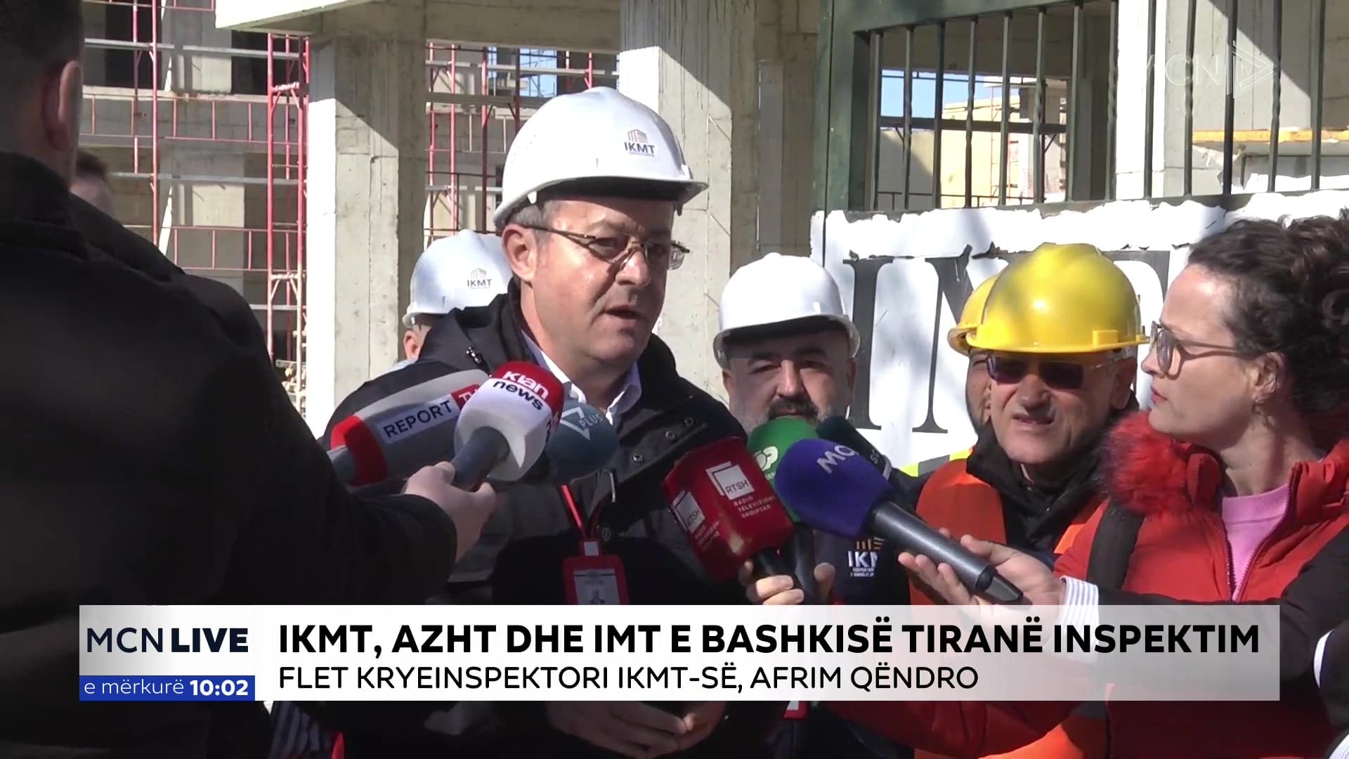 Inspektim nga IKMT, AZHT dhe IMT / Qëndro: Nuk do të toleroj asnjë ndërtim pa leje, do të jem shumë i rreptë