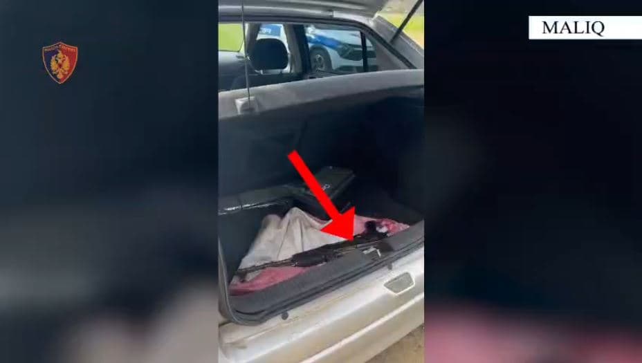 Lëvizte me automatik në makinë, arrestohet një person në Maliq 