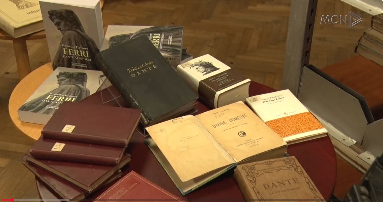 Ekspozitë kushtuar Dante Alighierit. Toçi: Mbi 90 vepra, vlerë e shtuar për kulturën shqiptare