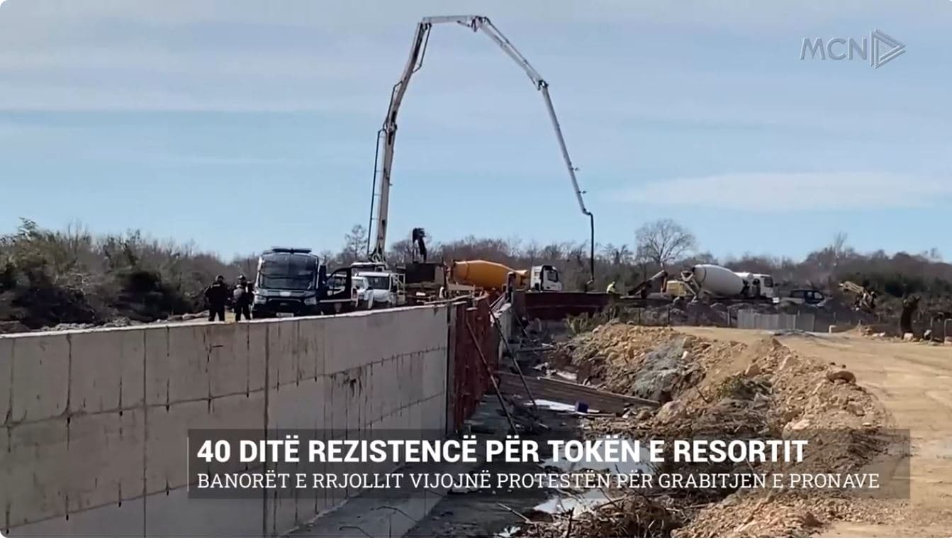 40 ditë rezistencë për tokën e resortit. Banorët e Rrjollit në protestë për grabitjen e pronave