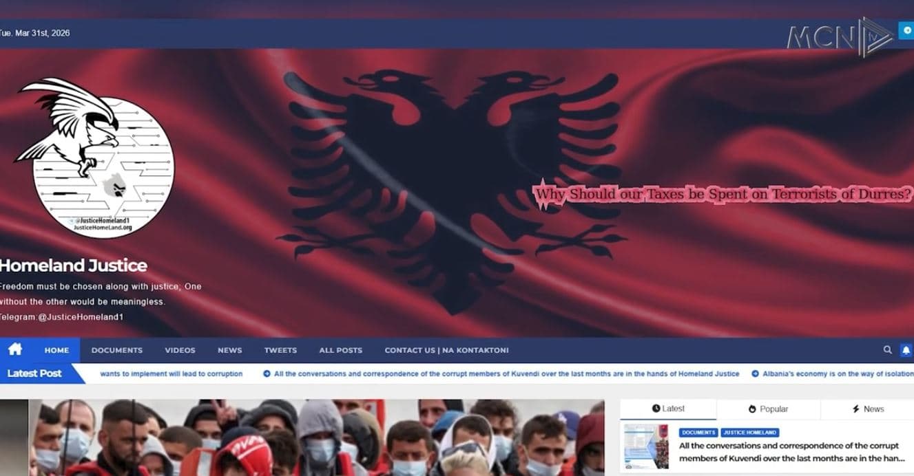 Homeland Justice hakon faqen e Drejtësisë/ Institucionet mohojnë të jenë marrë të dhëna (VIDEO) 