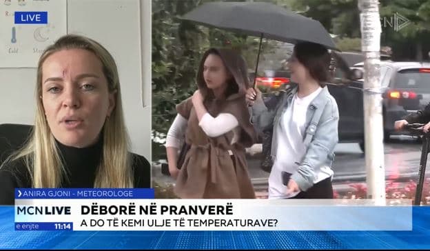 Dëborë në pranverë/ Gjoni: Fundjava pa reshje shiu, temperaturat pësojnë rënie të lehtë (VIDEO)
