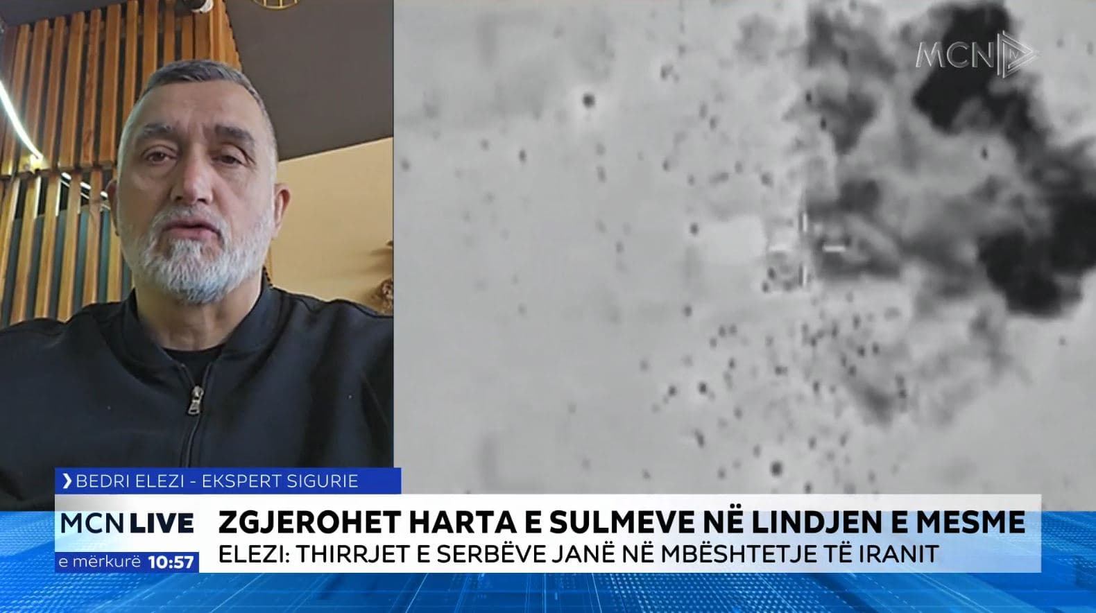 Sulmet në Lindjen e Mesme/ Elezi: Tri kërkesat e SHBA-së duhen zbatuar nga Iran, zona e Ballkanit jashtë rrezikut (VIDEO)