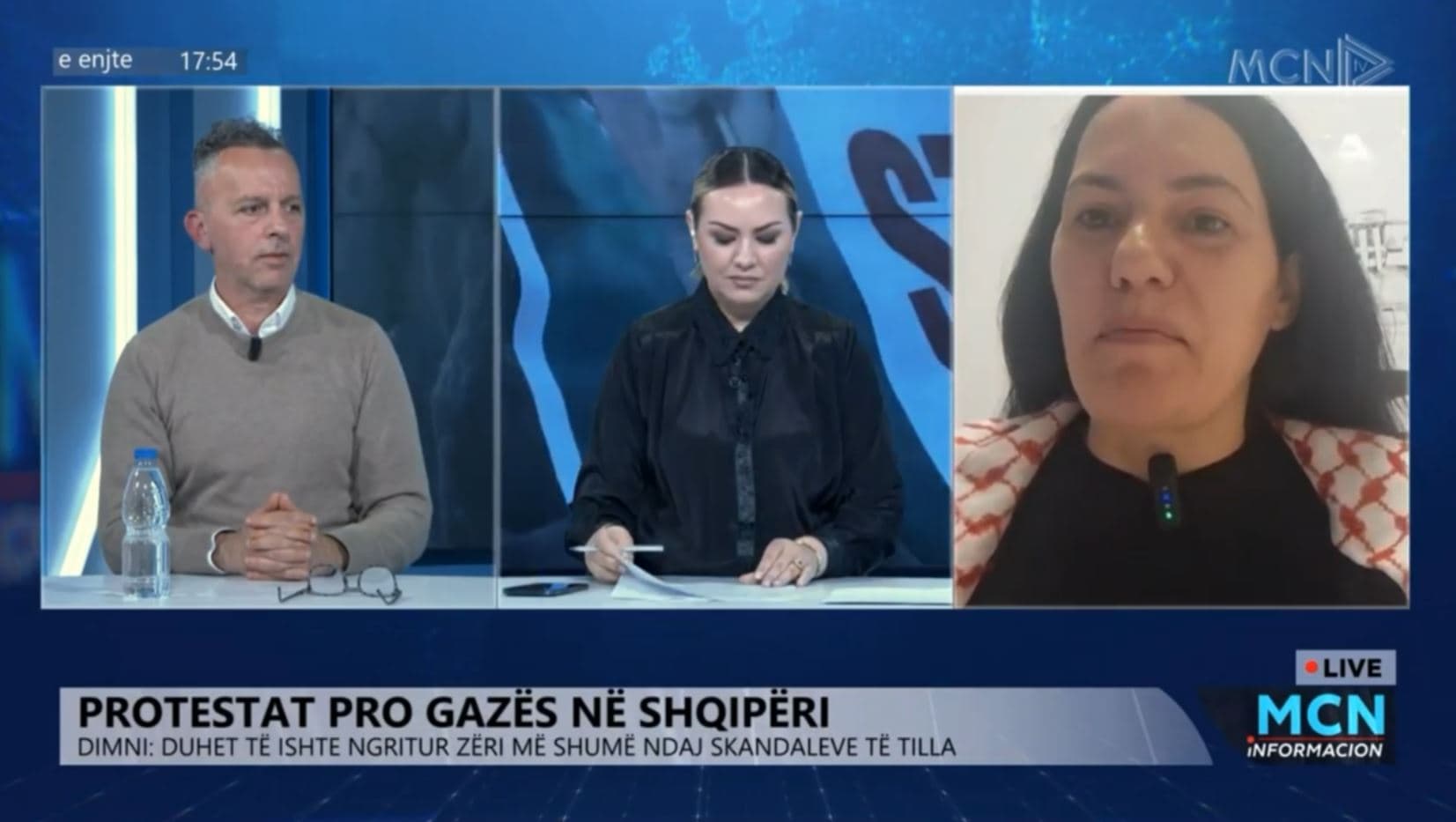 Protestat pro Palestinës/ Balliu: Jemi shoqëri apatike. Dimni: Qëndrimi i Ramës, turpi më i madh 