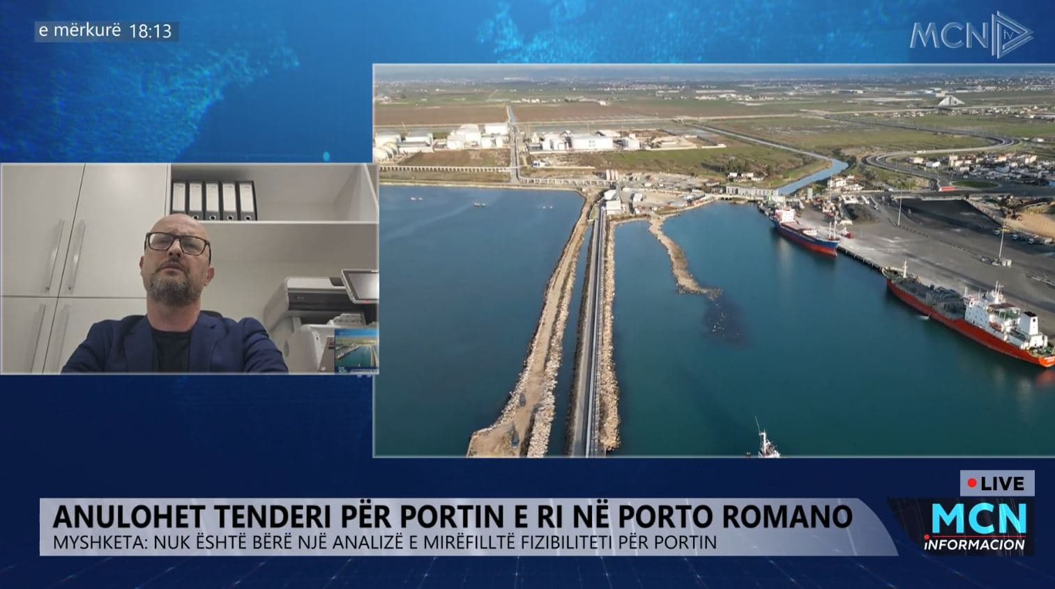 Anulimi i tenderit për portin në Porto Romano/ Myshketa: Rritja e kostove, për të hedhur hi syve (VIDEO)