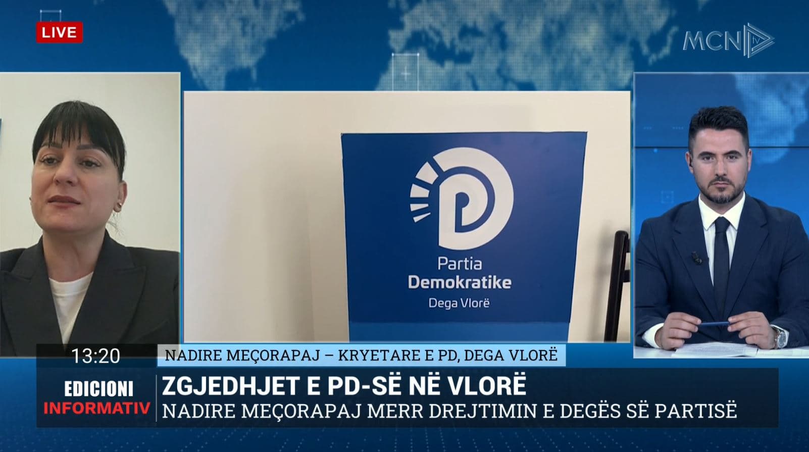 Zgjedhjet e PD-së në Vlorë, Meçorapaj: Proces model. Veprimet e Salianjit nuk i shërbejnë partisë (VIDEO)