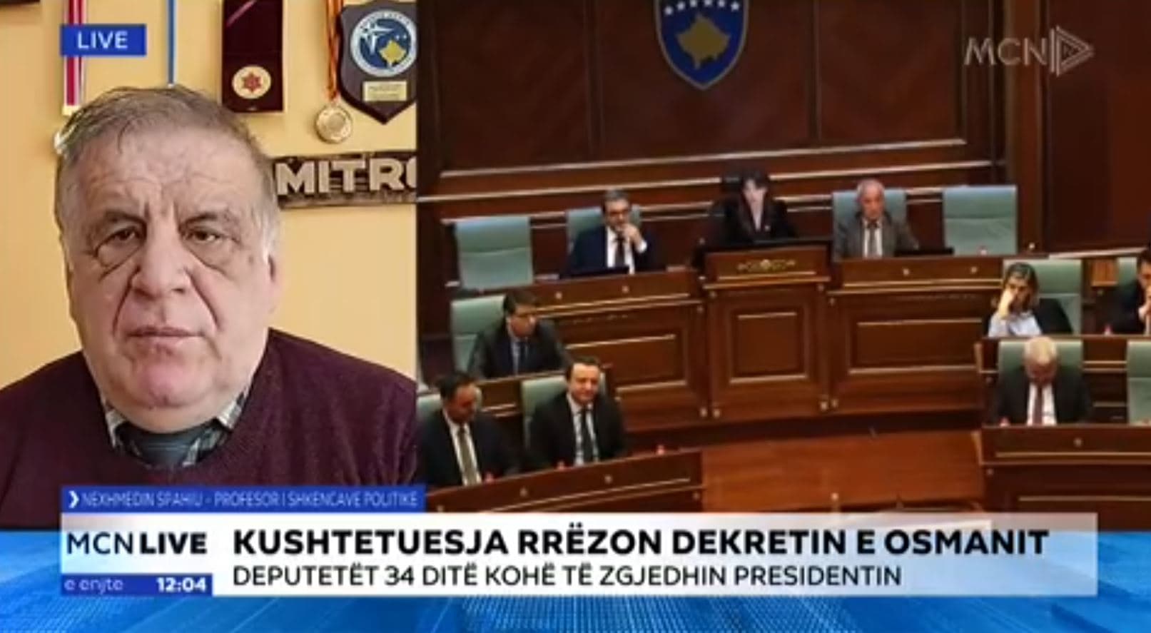Spahiu: Vendimi i GJK i jep kohë Kosovës të zgjidhë çështjen e Presidentit. Osmani ka zero gjasa që të rizgjidhet (VIDEO)