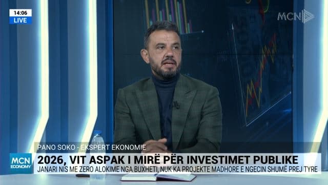 Investimet publike, Soko: Frika nga SPAK frenon alokimet, 2025 u mbyll me suficit rreth 900 mln euro