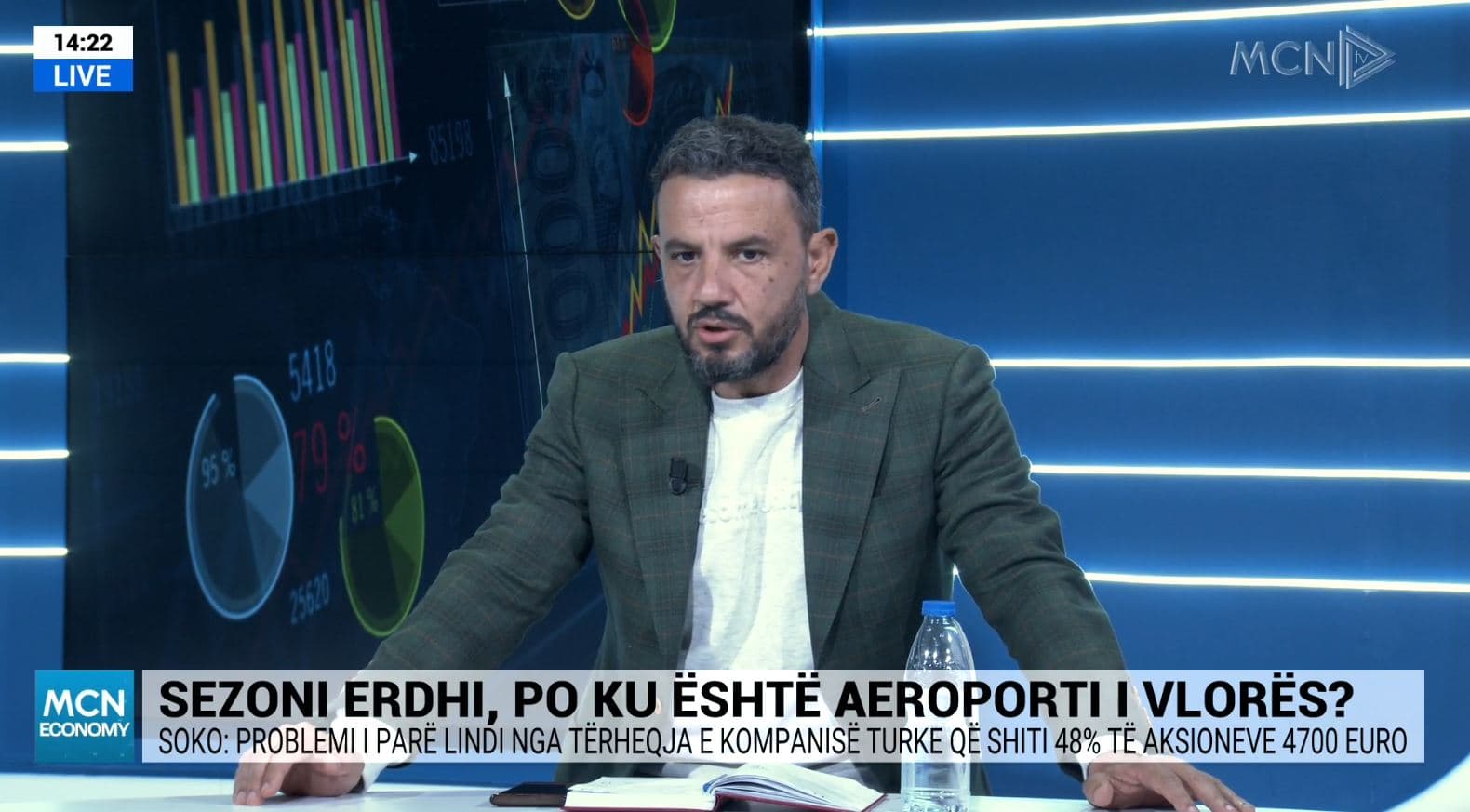 Aeroporti i Vlorës/ Soko: Dy aksionerët kryesorë janë kthyer kundër njeri-tjetrit, situatë komplekse