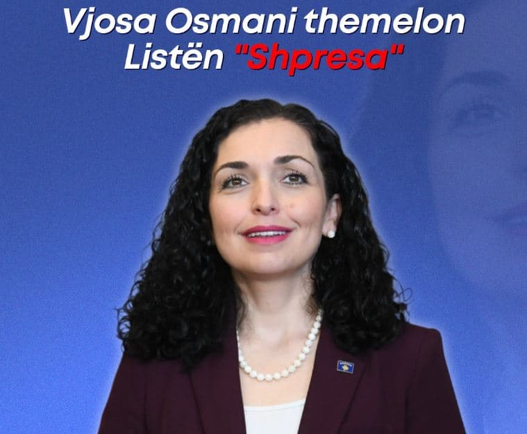 Tensionet me Kurtin, Vjosa Osmani themelon Listën “Shpresa”