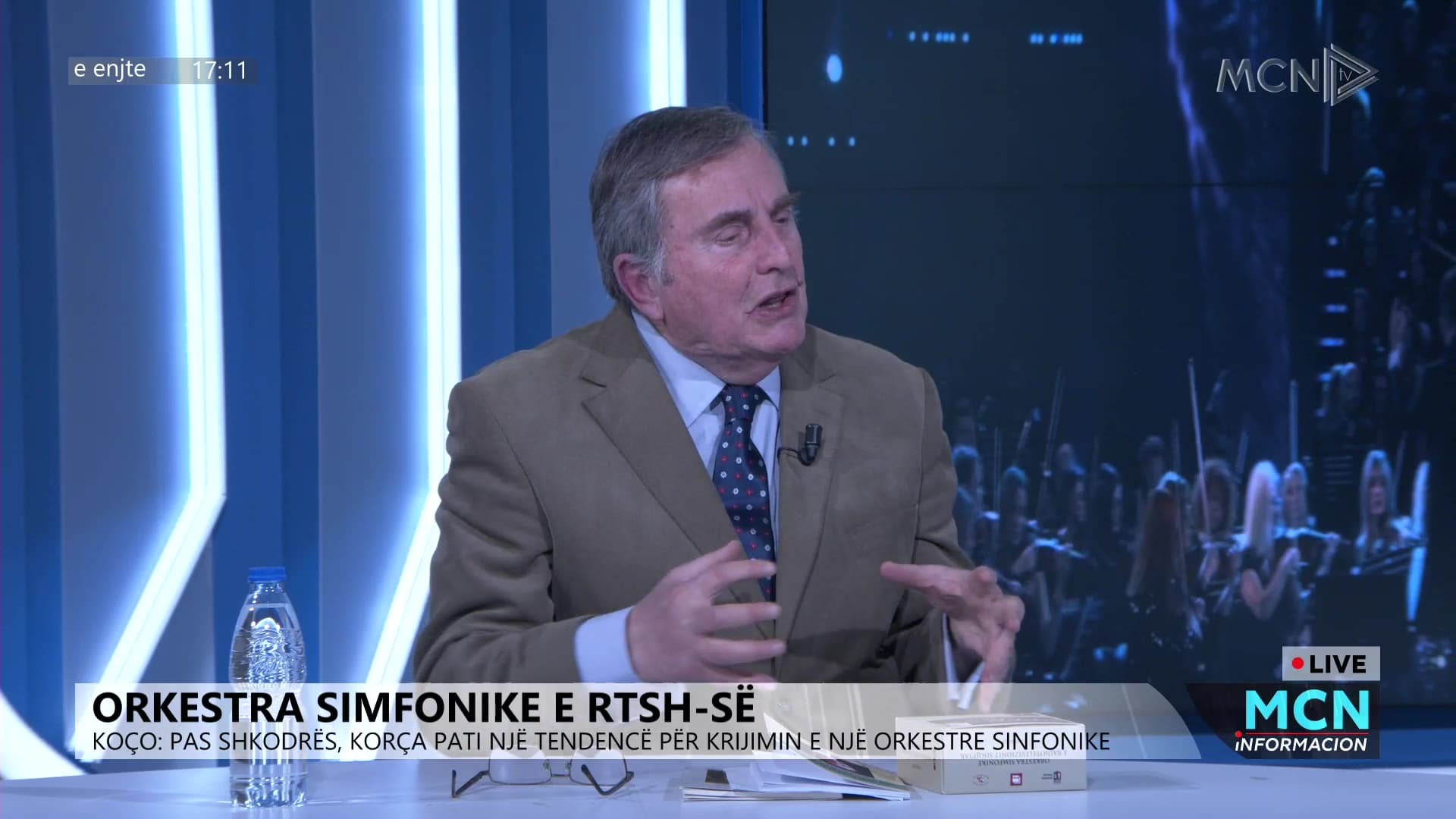 Orkestra Simfonike e RTSH-së/ Dirigjenti Eno Koço shpalos rolin e saj në zhvillimin e kulturës muzikore shqiptare