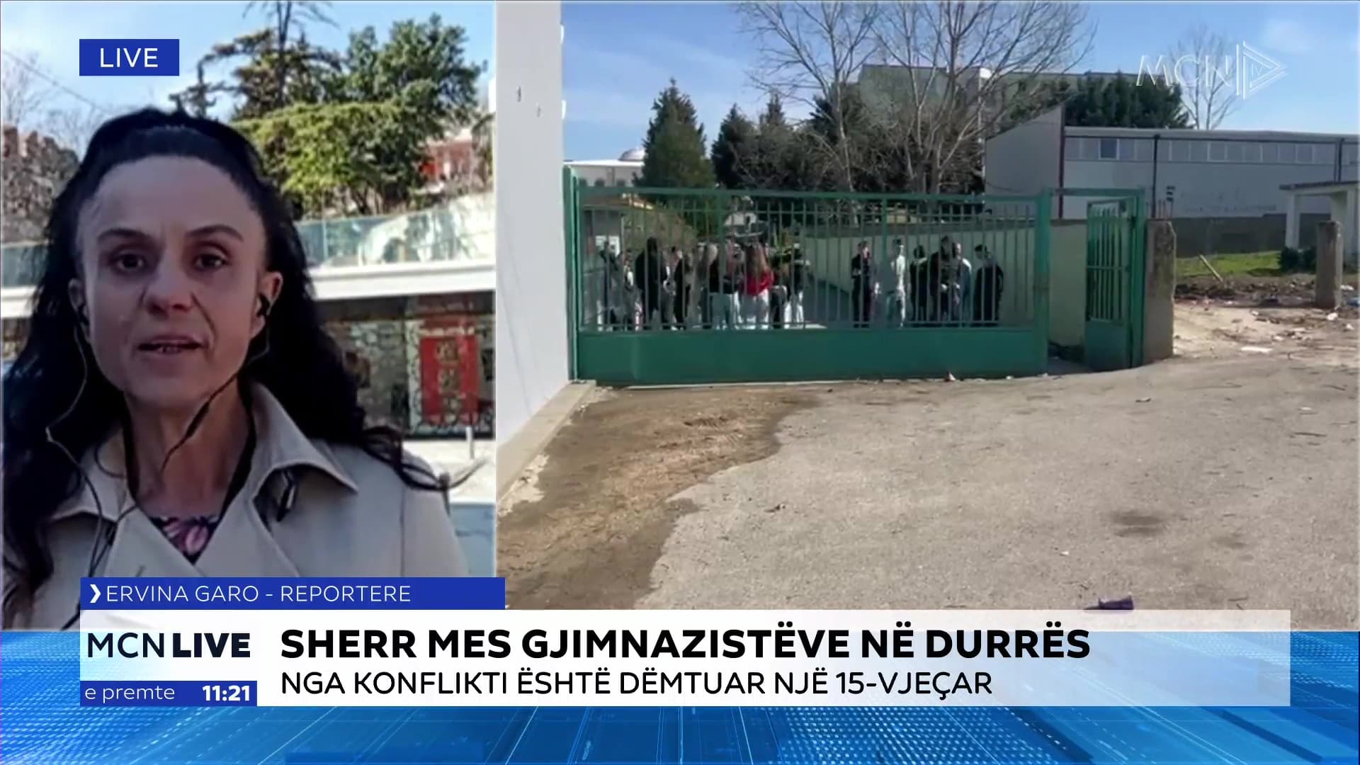 Sherr mes gjimnazistëve në Shënavlash të Durrësit/ Garo: Konflikti nisi pas ofendimeve në Snapchat (VIDEO)
