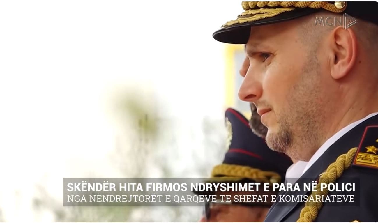 Skënder Hita firmos ndryshimet e para në polici. Nga nëndrejtorët në qarqe, te shefat e komisariateve