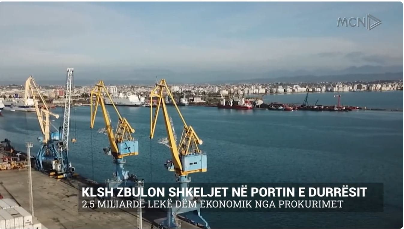 2.5 miliardë lekë dëm ekonomik nga prokurimet. KLSH zbulon shkeljet në portin e Durrësit