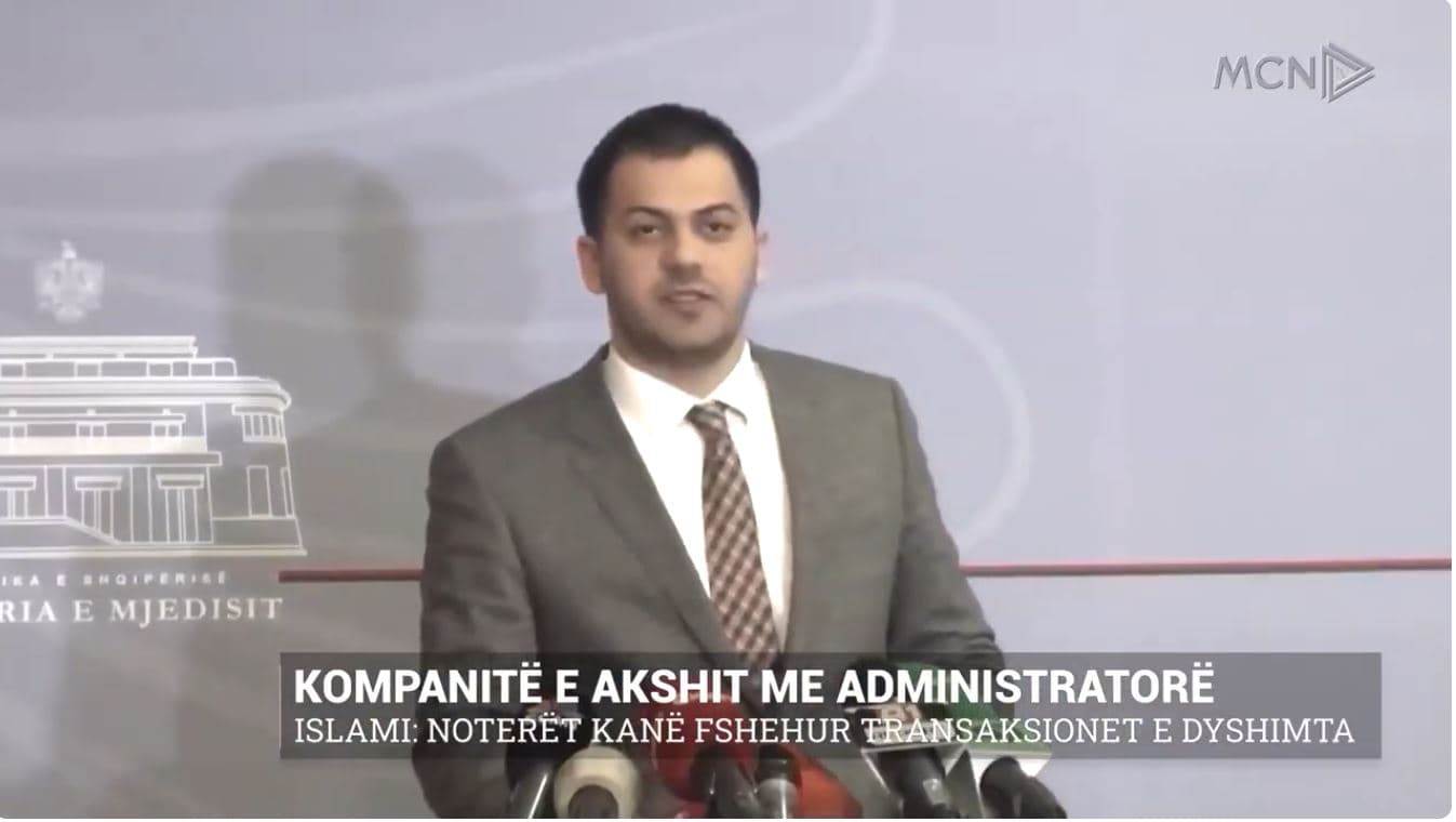 Kompanitë e AKSHI-t me administratorë. Islami: Noterët kanë fshehur transaksionet e dyshimta