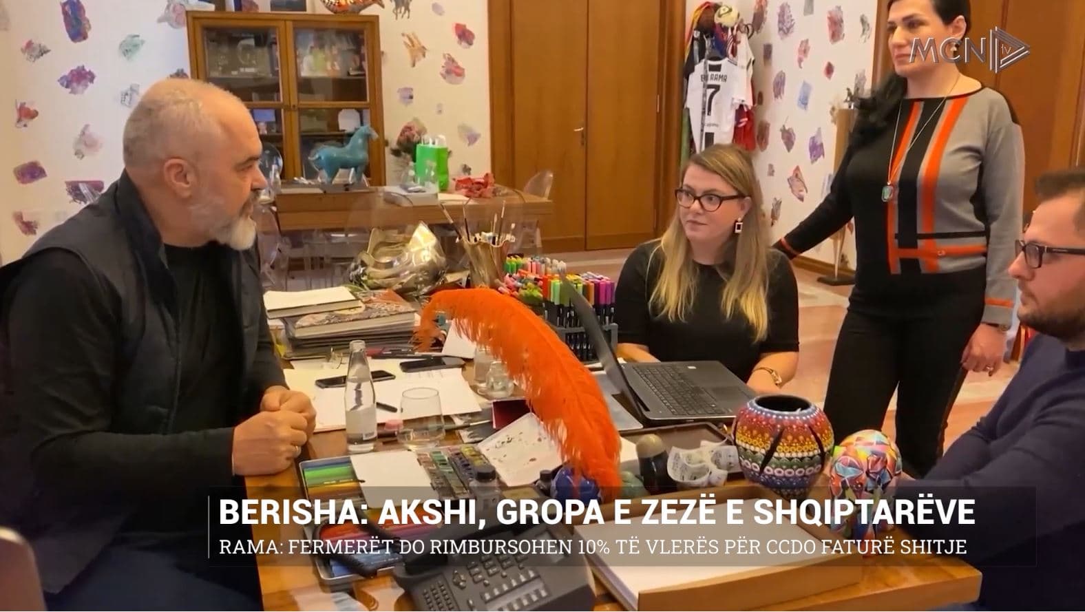 Berisha: AKSHI, gropa e zezë e shqiptarëve/ Rama: Fermerët do rimbursohen 10% të vlerës për çdo faturë shitje (VIDEO)
