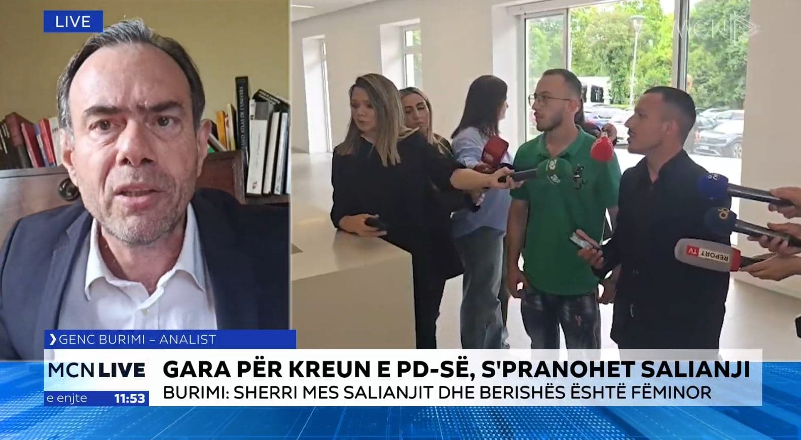 Berisha i vetëm në garë për kreun e PD/ Burimi: Topi është i imi, partia është e imja (VIDEO)