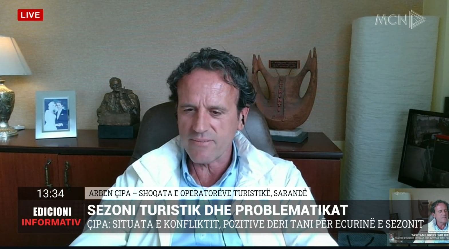 Çipa: Skepticizëm për ecurinë e sezonit turistik, të vonuar në lejet e menaxhimit të plazheve (VIDEO)