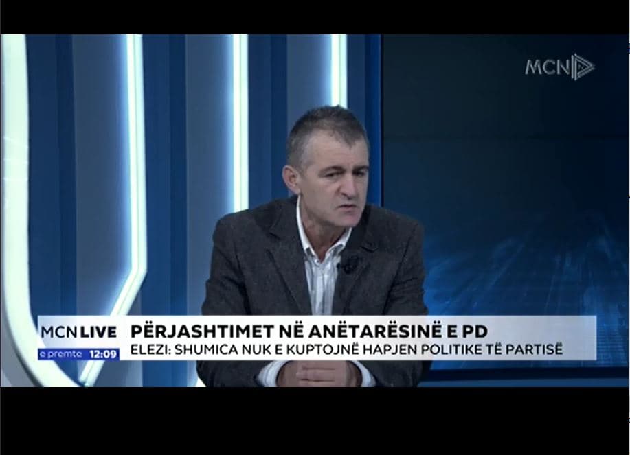 Elezi: PD është shndërruar në parti familjare. Berishës nuk i ka ngelur rruge tjetër, por të përjashtoj këdo që i del kundër (VIDEO)
