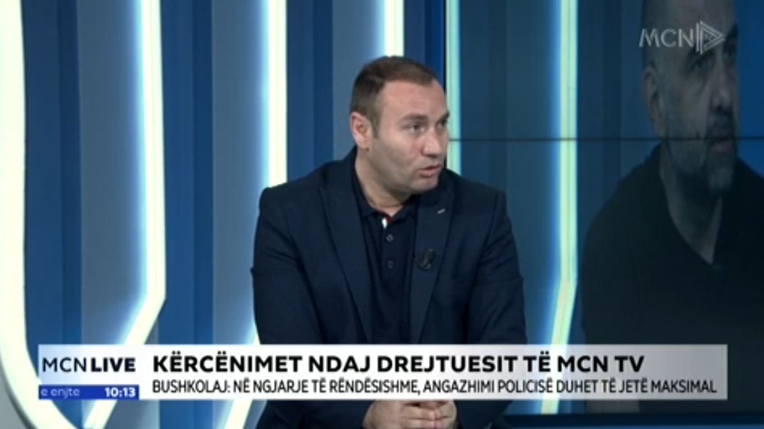 Kërcënimet ndaj drejtuesit të MCN/ Bushkolaj: Duhet hetim i thelluar, amullia prodhon ngjarje të tjera (VIDEO)