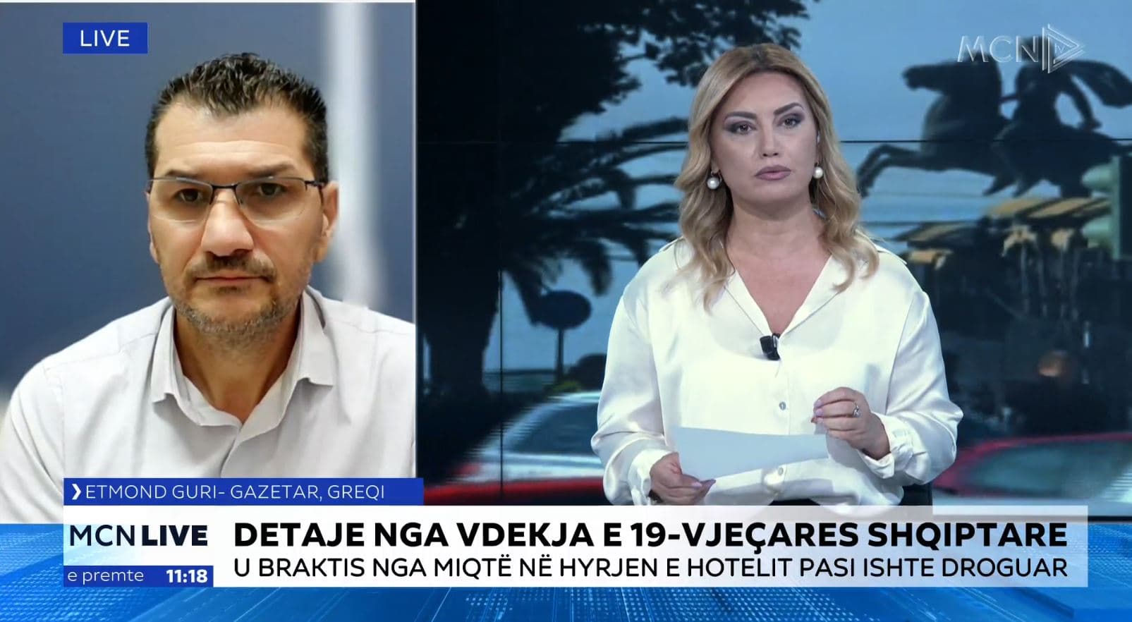 Vdekja e 19-vjeçares shqiptare në Greqi/ Guri: U braktis në park, ambulanca shkoi me vonesë (VIDEO)
