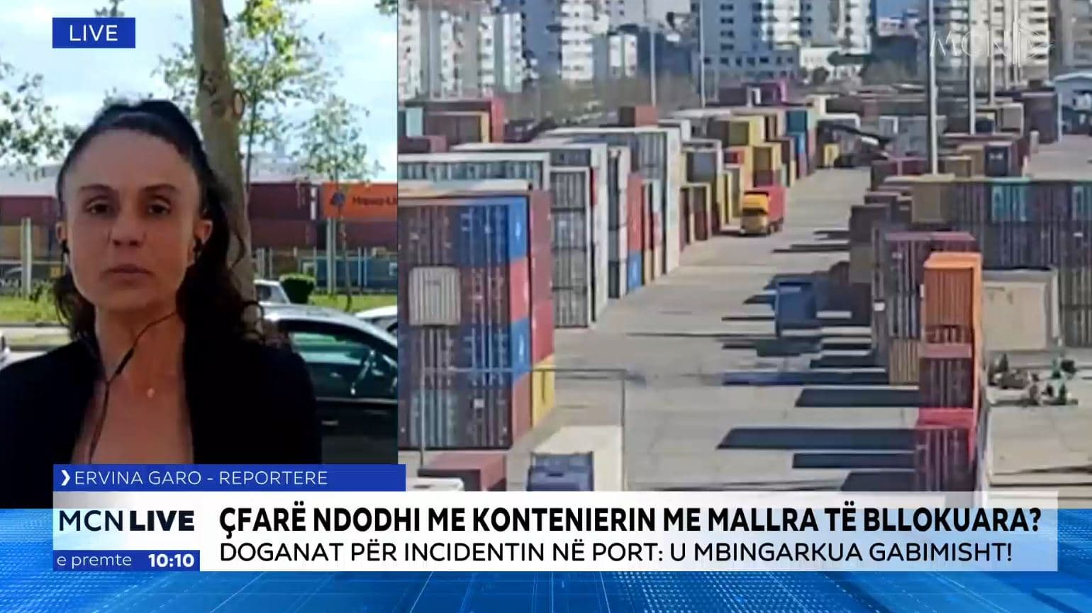 Kontejneri i bllokuar u zhduk nga porti i Durrësit, dyshohet se u imbarkua gabimisht drejt Greqisë (VIDEO)
