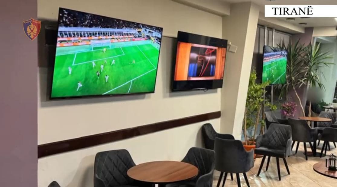 Zbulohen në Tiranë tre lokale me baste sportive, dy të arrestuar dhe një në kërkim