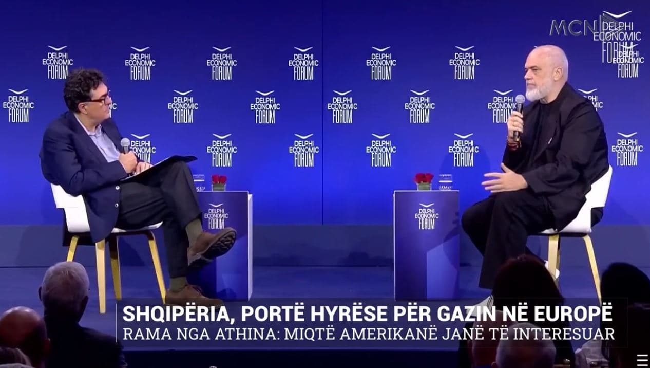 Shqipëria, portë hyrëse për gazin në Europë/ Rama nga Athina: Miqtë amerikanë janë të interesuar (VIDEO)