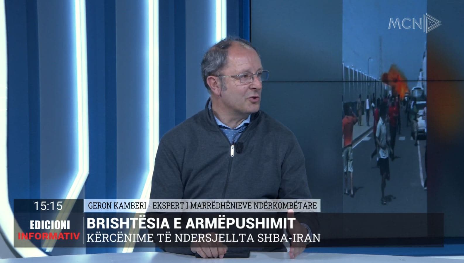 Armëpushimi me Iranin, Kamberi: Palët duhet të shkojnë drejt një zgjidhjeje të mesme (VIDEO)