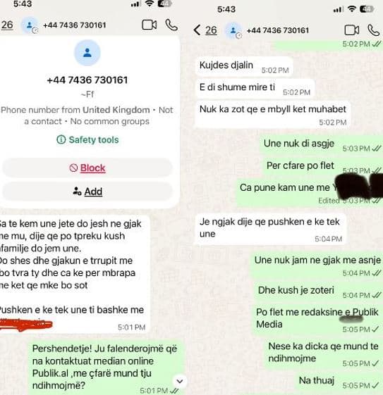 Kërcënohet drejtori i Publik Media 
