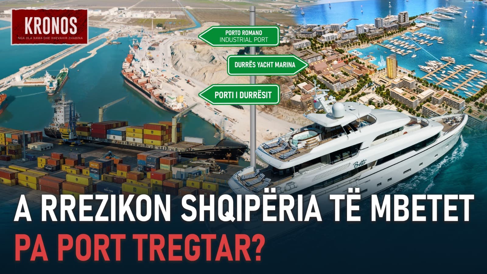 Dy porte apo pa port? Historia e Portit të Durrësit dhe Porto Romanos (VIDEO)