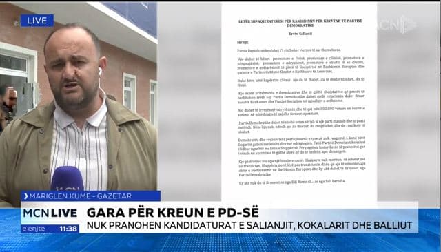 Gara për kreun e PD, Kume: Zyrat ishin të mbyllura, kandidatët u penguan të dorëzojnë dokumentet