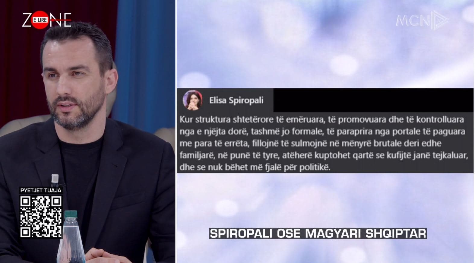 Lapaj: Spiropali është vonë për ta amnistuar vetveten, në kohë për të ndalur dëmet