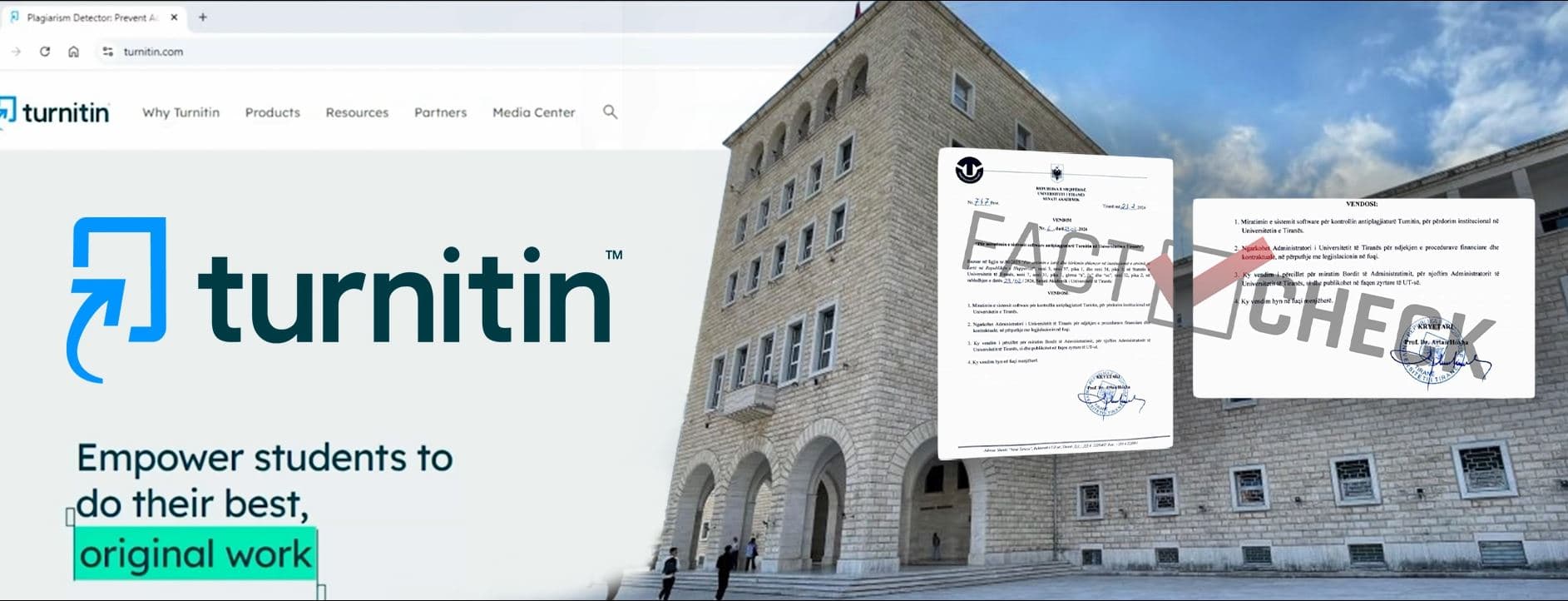 Doktorantët me kopje- Alarmohet Universiteti i Tiranës/ FactCheck zbardh dokumentin (VIDEO)