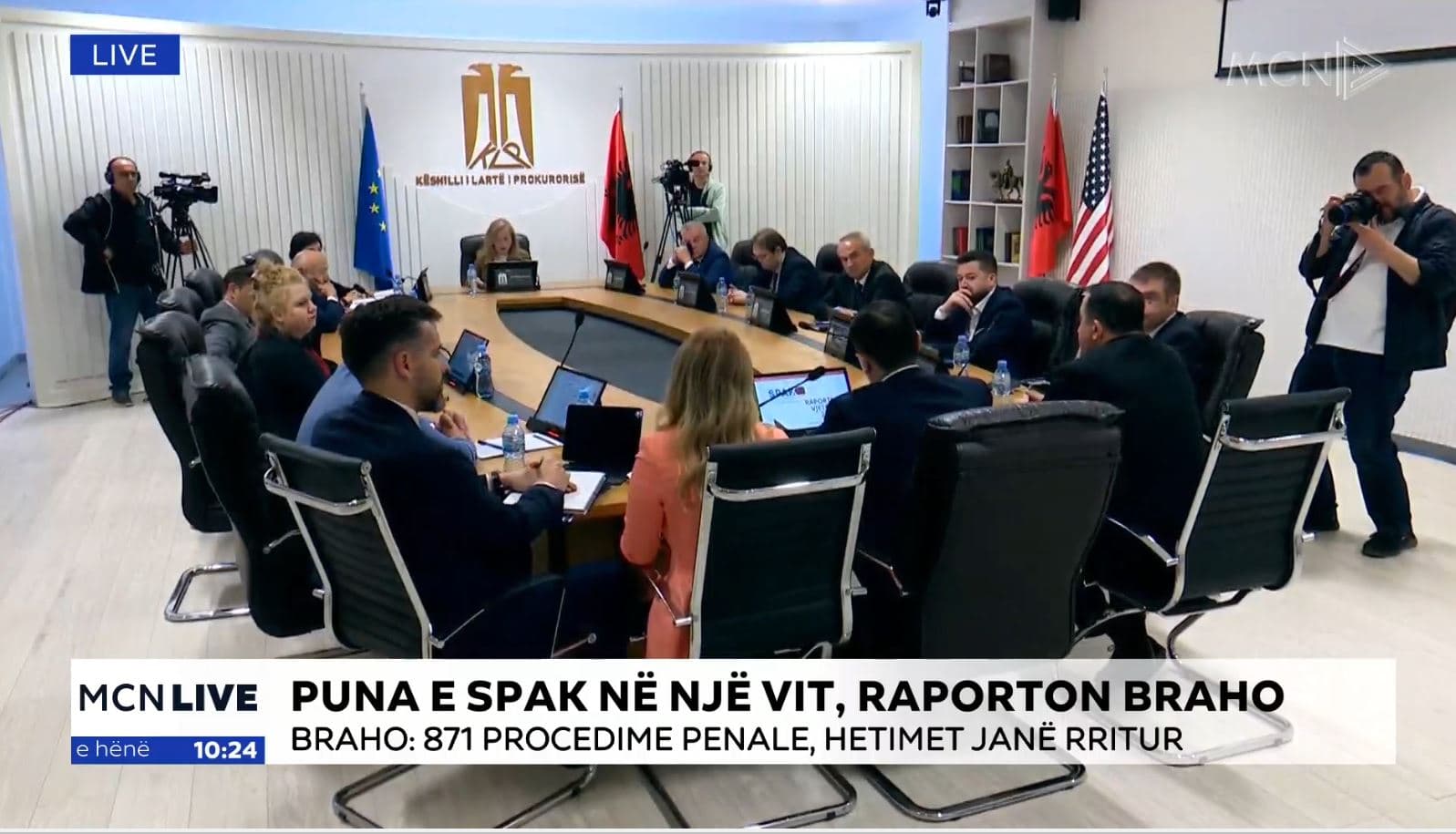 Braho: Korrupsioni në institucione, shqetësues. Hetimet për krimin e organizuar më pak se në 2024