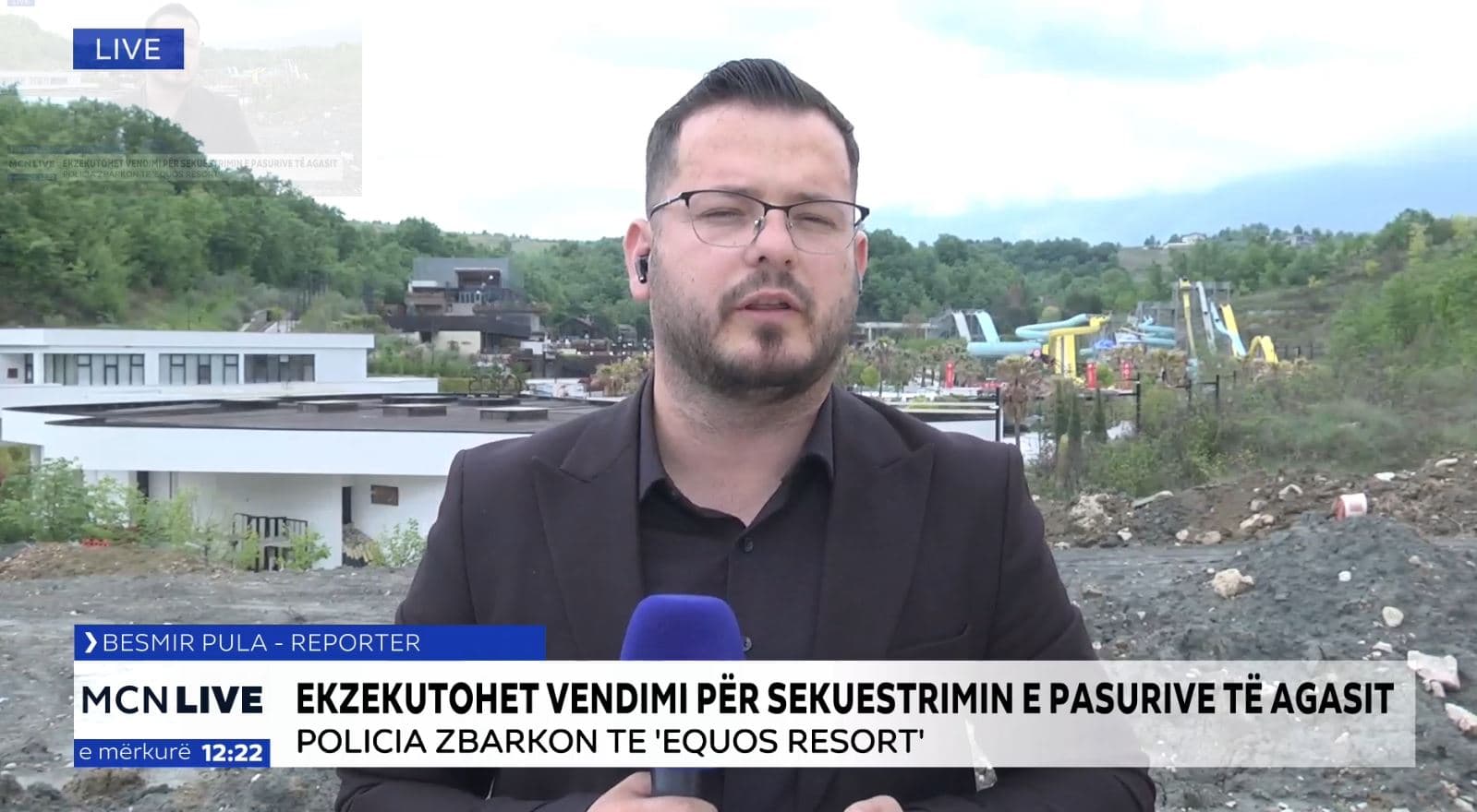 Nis ekzekutimi i vendimit për sekuestrimin e pasurive të Agasit/ Policia ‘zbarkon’ tek Equos Resort