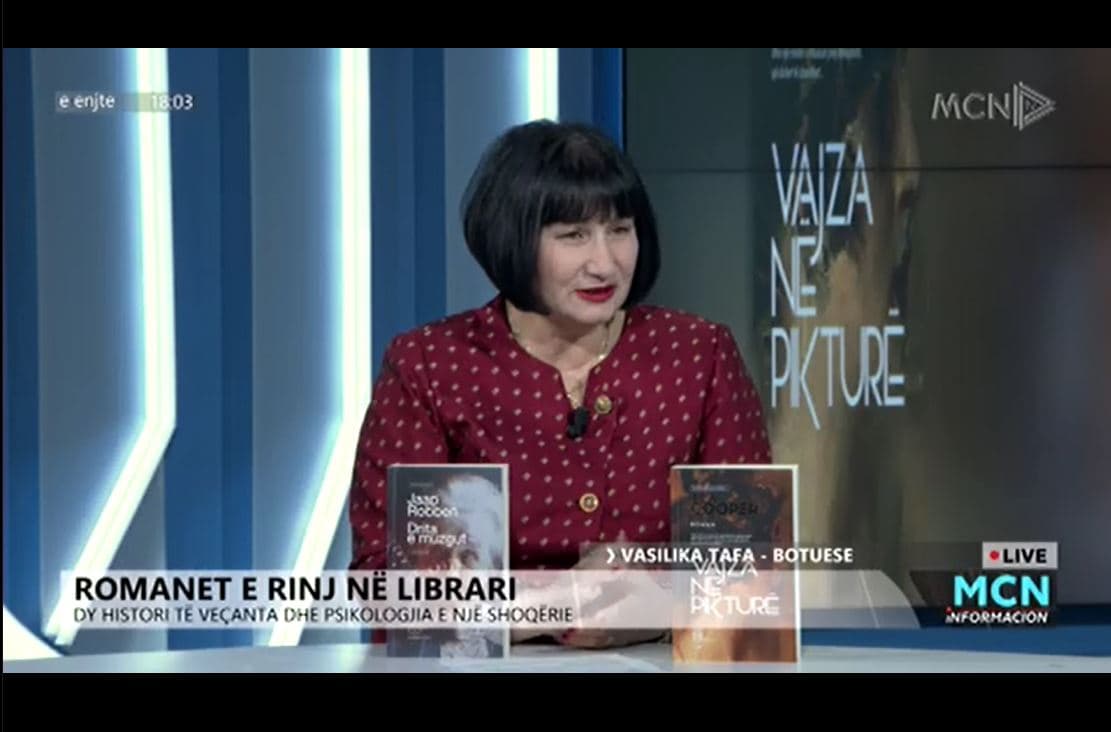                   Romanet e rinj në librari/ Botuesja Vasilika Tafa: Dy histori që na bëjnë të reflektojmë mbi shoqërinë